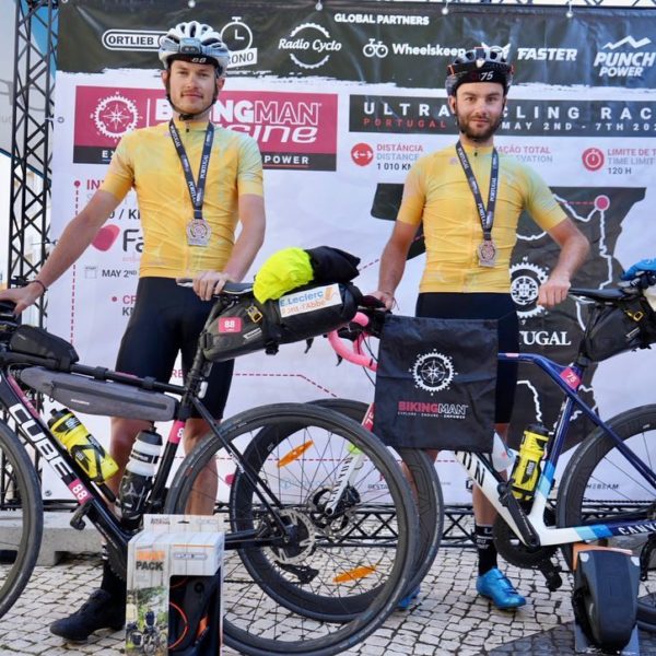 Germain et Louis remportent la première place du BikingMan Portugal !