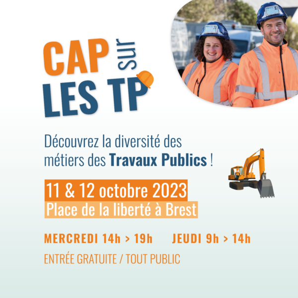 CAP SUR LES TP x CESI : découvrez la diversité des métiers des Travaux Publics et rencontrez des professionnels !