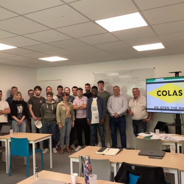 L’entreprise COLAS à la rencontre de nos étudiants en BTP